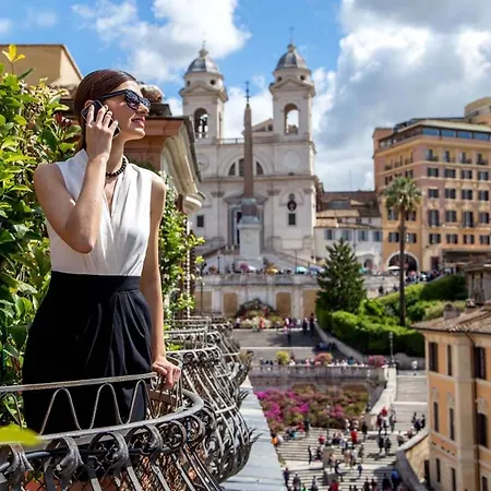 The At The Spanish Steps Exclusive Collection - The Nest Penthouse Gæstehus