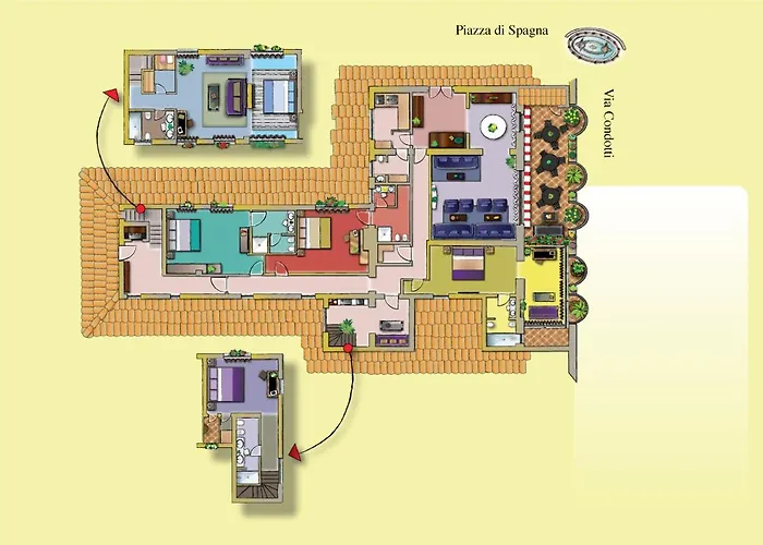 The At The Spanish Steps Exclusive Collection - The Nest Penthouse Πανσιόν 4*